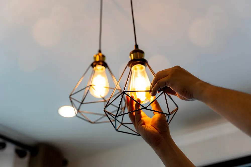Éclairage LED près de Croix